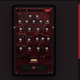 nihilus.dev Extreme Amp detail panel